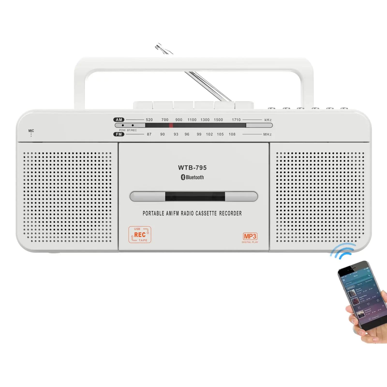 WISCENT vintage kassettboombox – nostalgia USB-iga ja Bluetooth