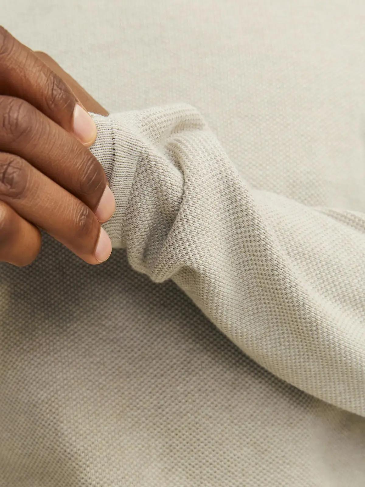 JACK & JONES puuvillane struktuurne kampsun – mugav igapäevaks – pilt 6
