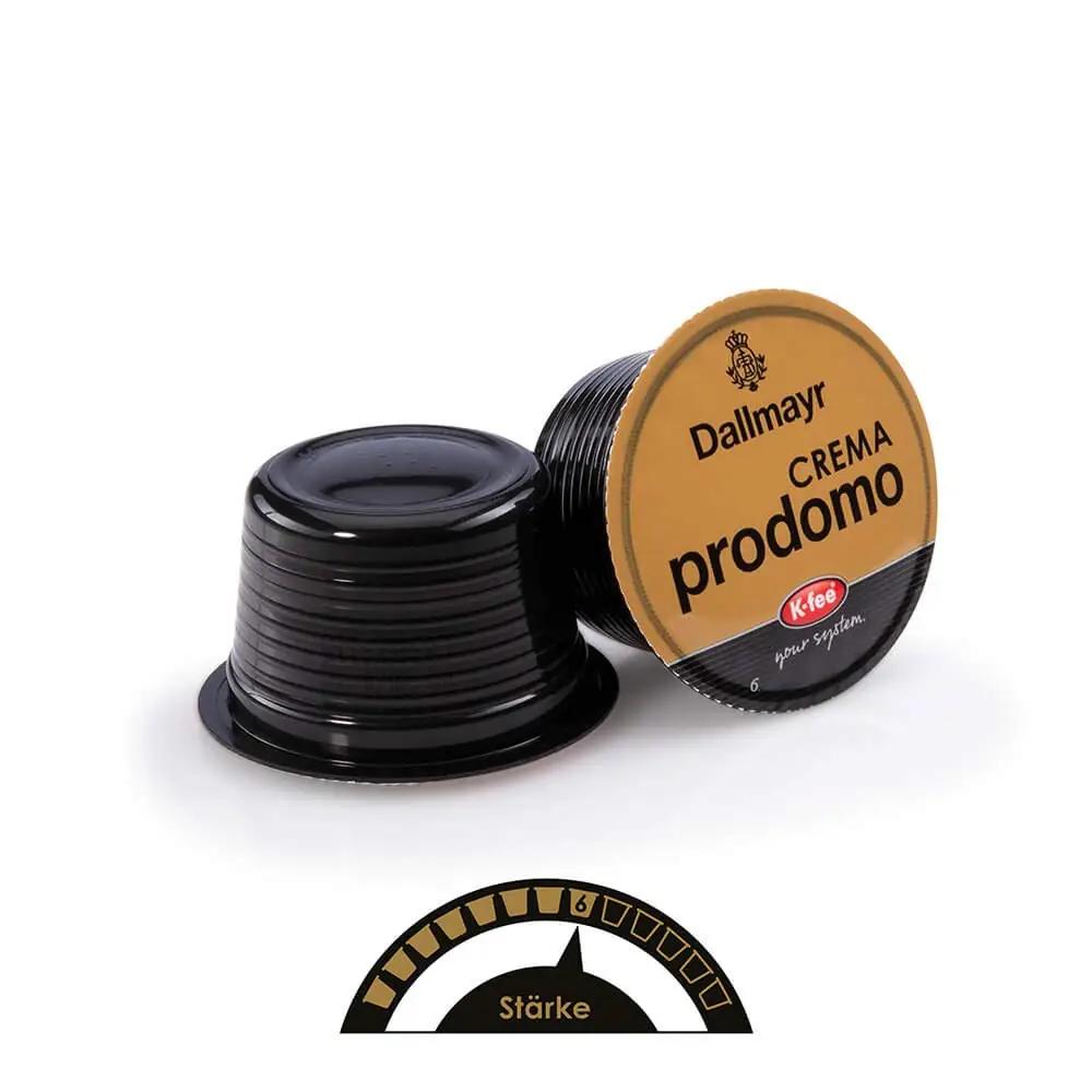 K-FEE Dallmayr Crema prodomo – täidlane kohvielamus kingituseks – lisavaade