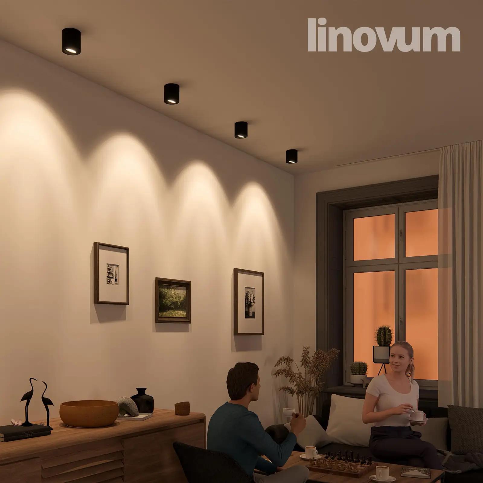 linovum CORI musta alumiiniumiga sobib sisevalgustuseks ja – kasutusnäide