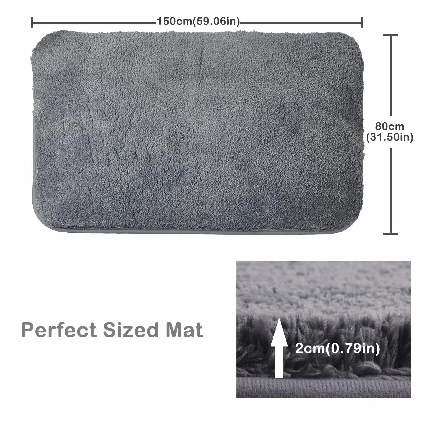 FCSDETAIL pehme mikrofiiber vannitoa vaip 80×150 cm — – pakend ja tarvikud
