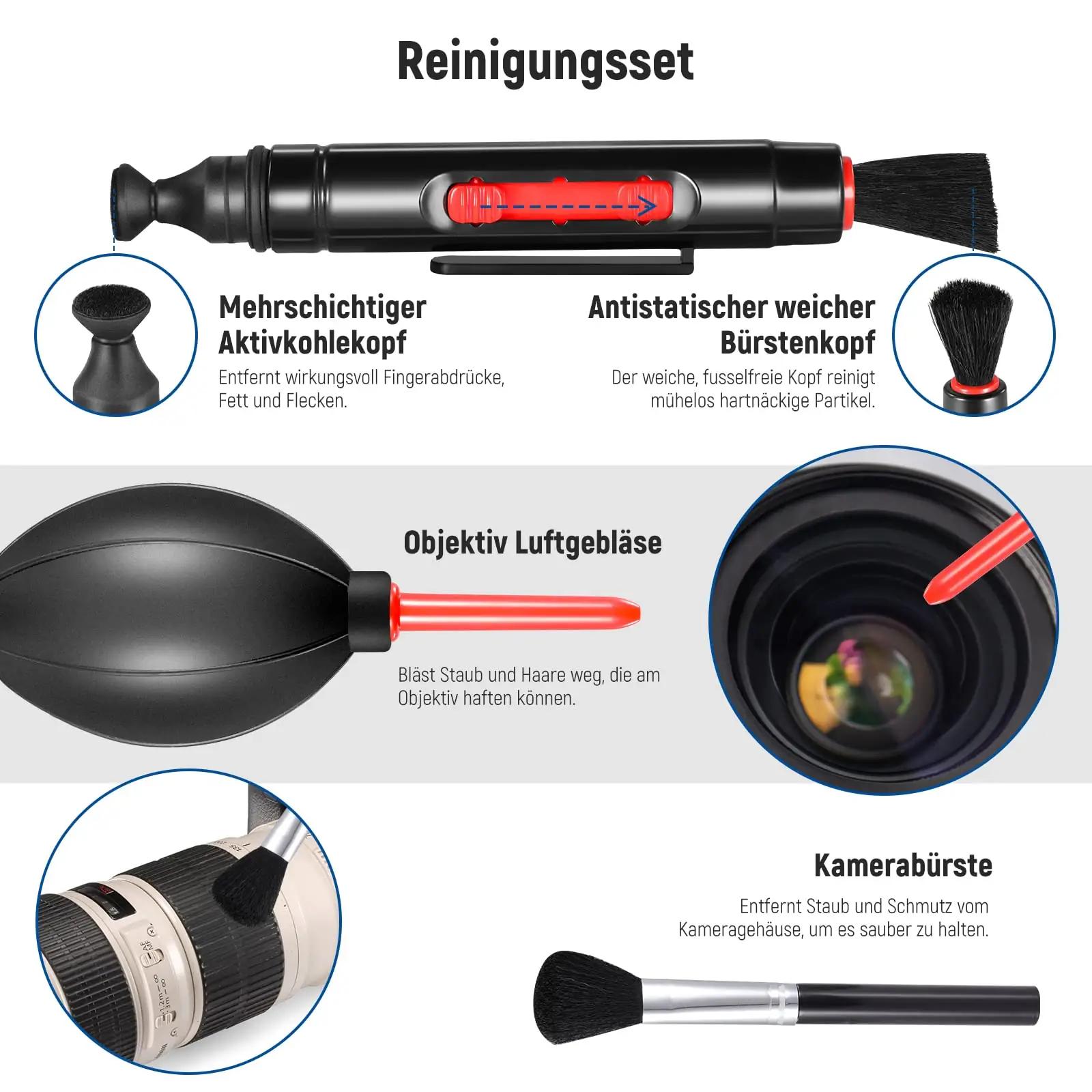 NEEWER alumiinium 58mm filter- ja objektiivikomplekt kingituseks – pilt 8