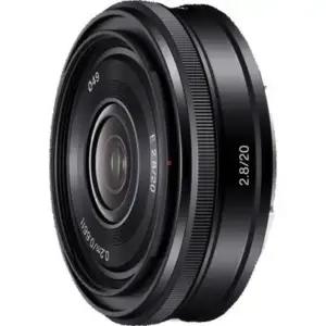 Sony SEL20F28.AE peegelkaameratele mõeldud objektiivid – detailne lähivaade
