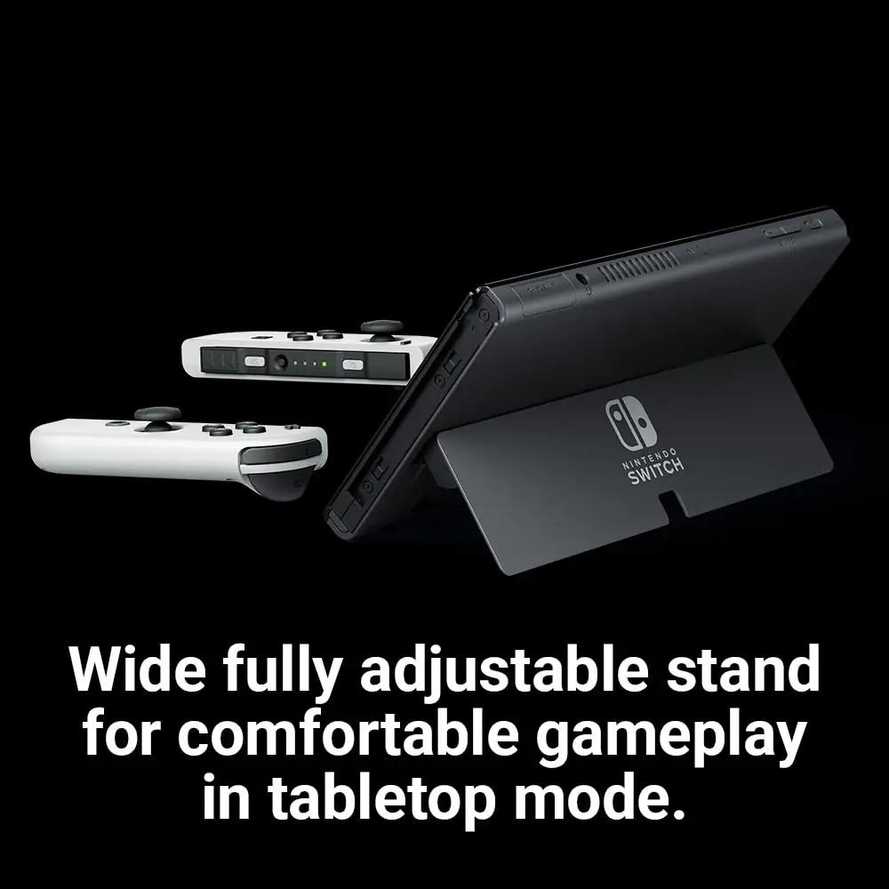 Nintendo OLED-konsool valge — tark investeering mängimiseks – lisavaade