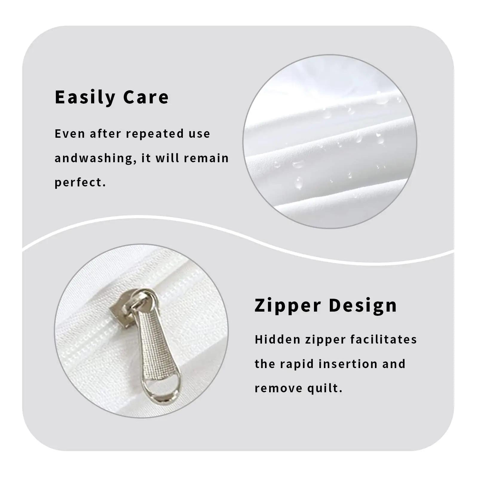 HZVRTN mikrofibrist mototeemaline voodipesu komplekt — mugav ja – lisavaade