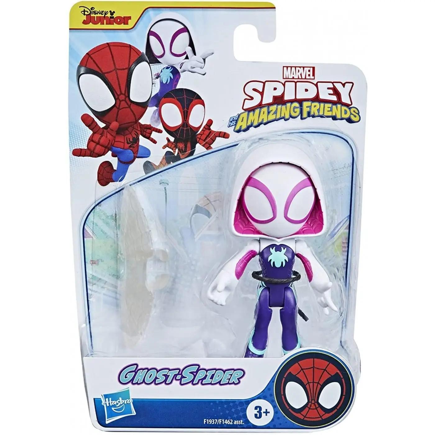 Spidey and his Amazing Friends Ghost Spider – pakend ja tarvikud