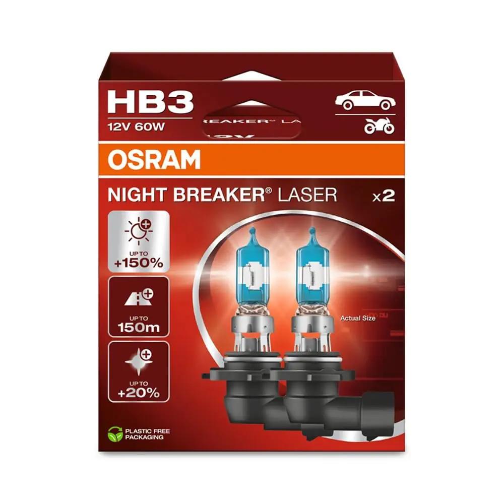 Osram tugevvalgus halogeenlamp HB3 – parem nähtavus teel