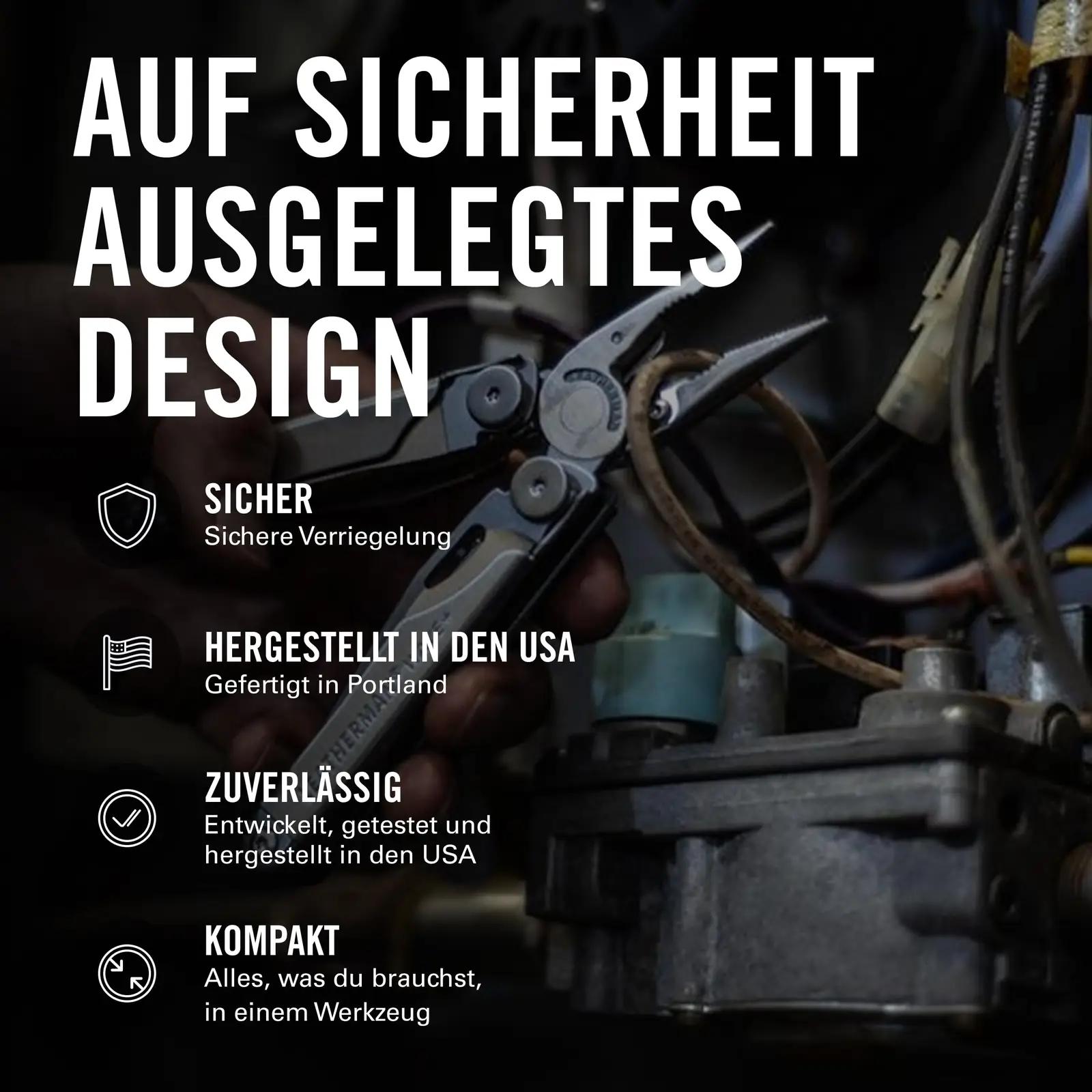 LEATHERMAN vastupidav roostevabast multitööriist – kasutusnäide