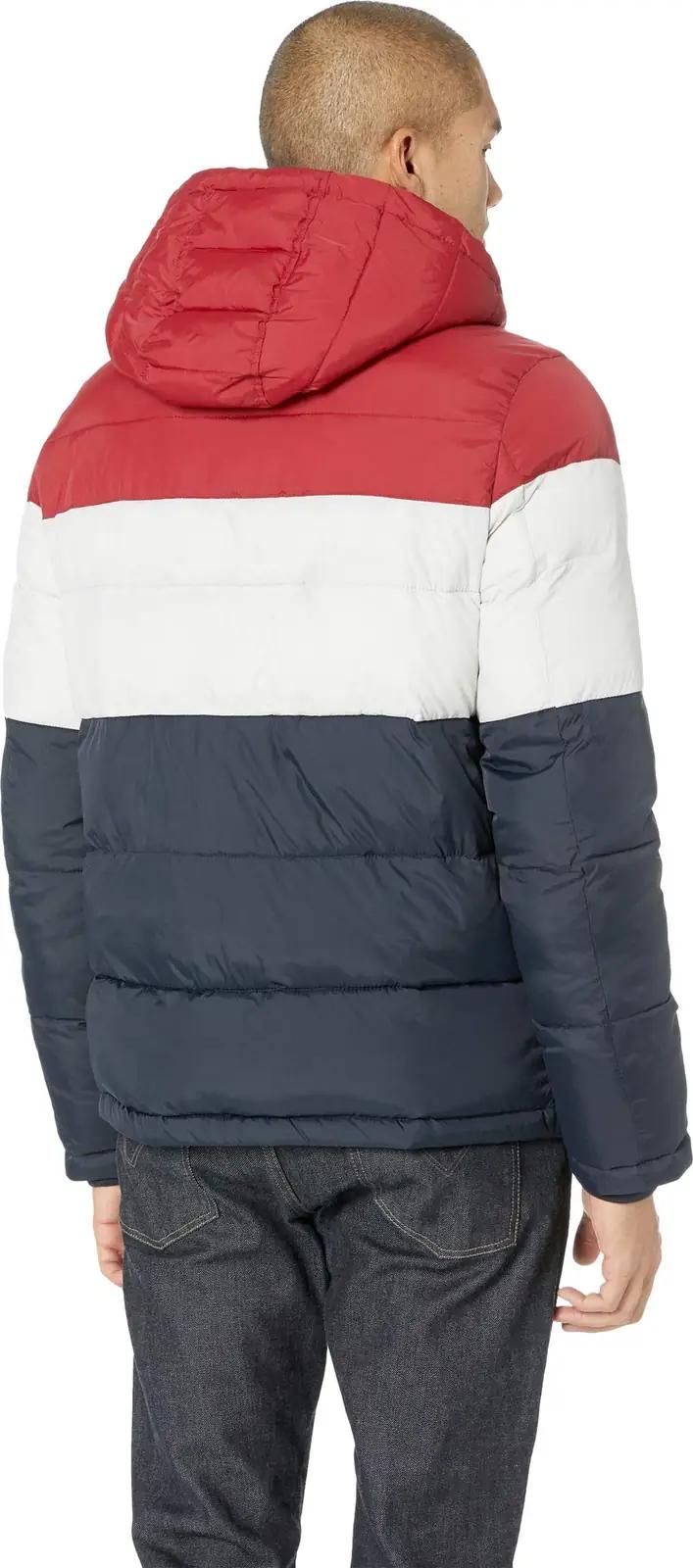 Tommy Hilfiger puffer-jope kapuutsiga — soe ja kerge XL – pakend ja tarvikud
