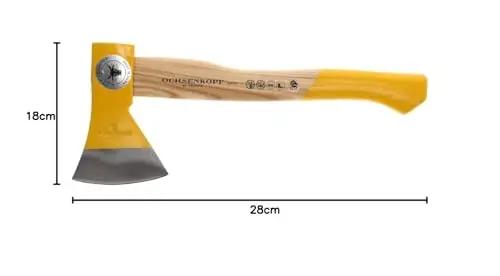 Ochsenkopf vastupidav metsakirves – eschenipuust käepide, 38 cm – pilt 7