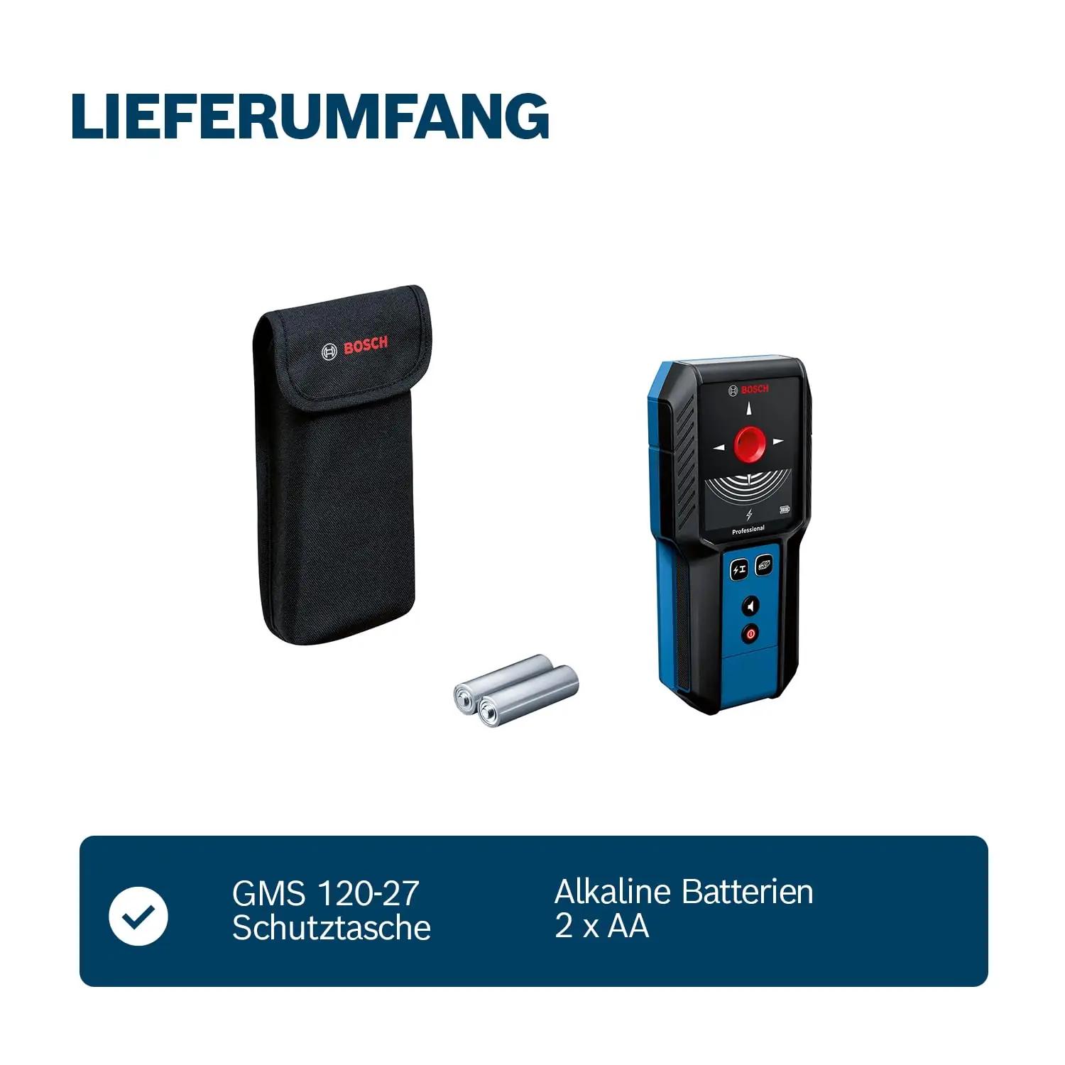 Bosch professionaalne seireskanner — täpne metallide ja juhtmete – pilt 6