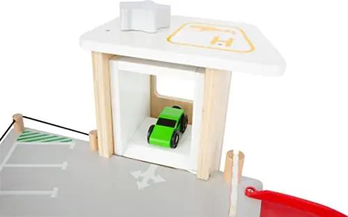 Small Foot puidust parkla Premium — kolmetasandiline mänguasi – pilt 13