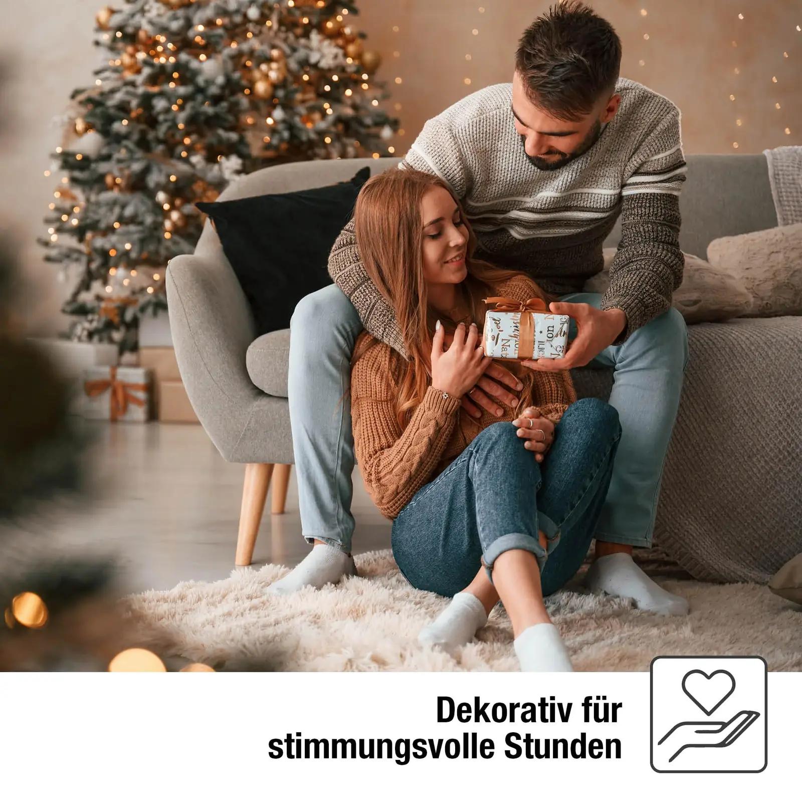 hellum klaasripatsiga jõulituled 30 küünalt — välistingimustesse – lisavaade