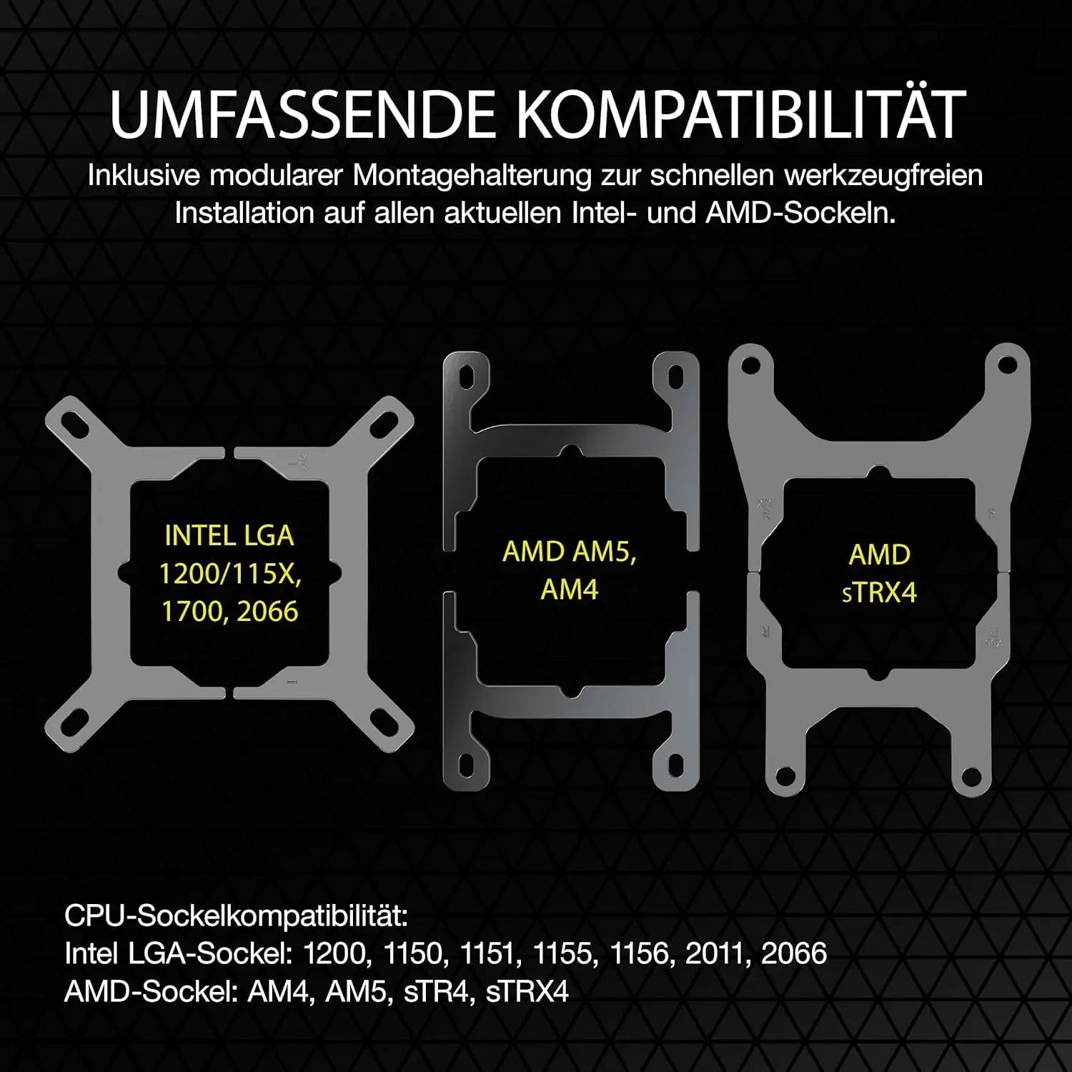 Corsair õhkjahutus 280 mm – tugev vask, vaikne töö – pilt 6