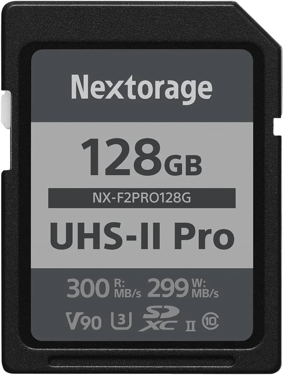 Nextorage 128GB UHS-II SD-kaart – kiire ja töökindel salvestus