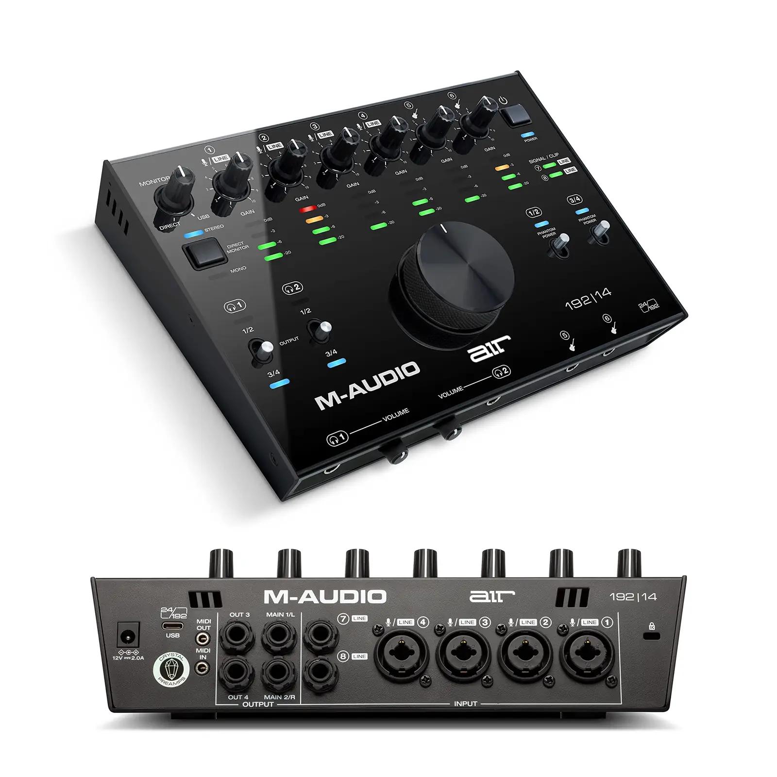 M-AUDIO AIR 192|14 muusikainstrumendid ja dj-seadmed – toote esivaade