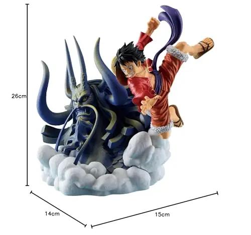 Banpresto kvaliteetne D.Luffy One Piece figuur – detailne vaade