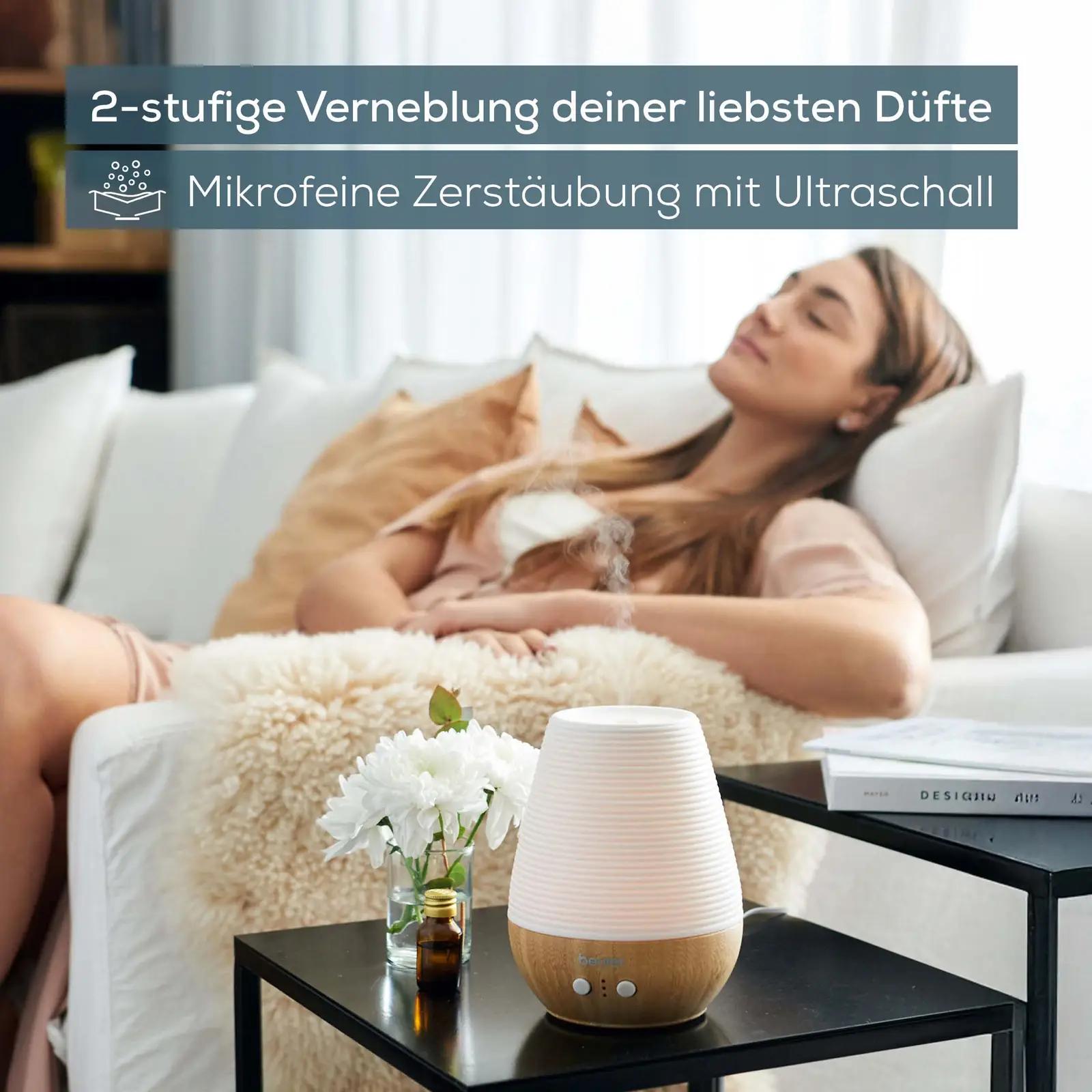 Beurer 606.26 aroomidiffuuserid – detailne lähivaade