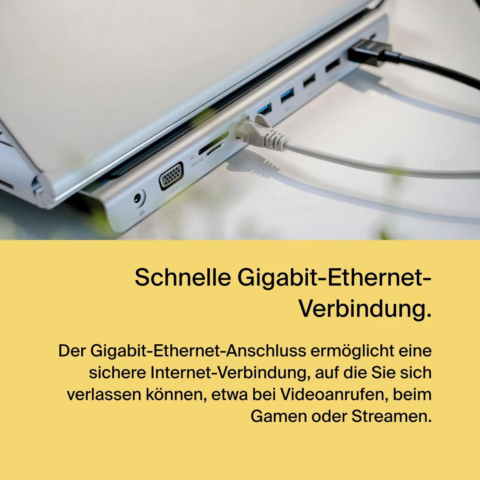 Belkin mitmekülgne USB-C 11-in-1 dokk – võimas ühenduvus – kasutusnäide