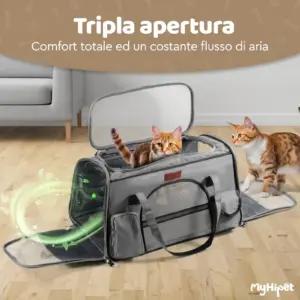 MyHiPet TR-01-P kandekastid – detailne lähivaade