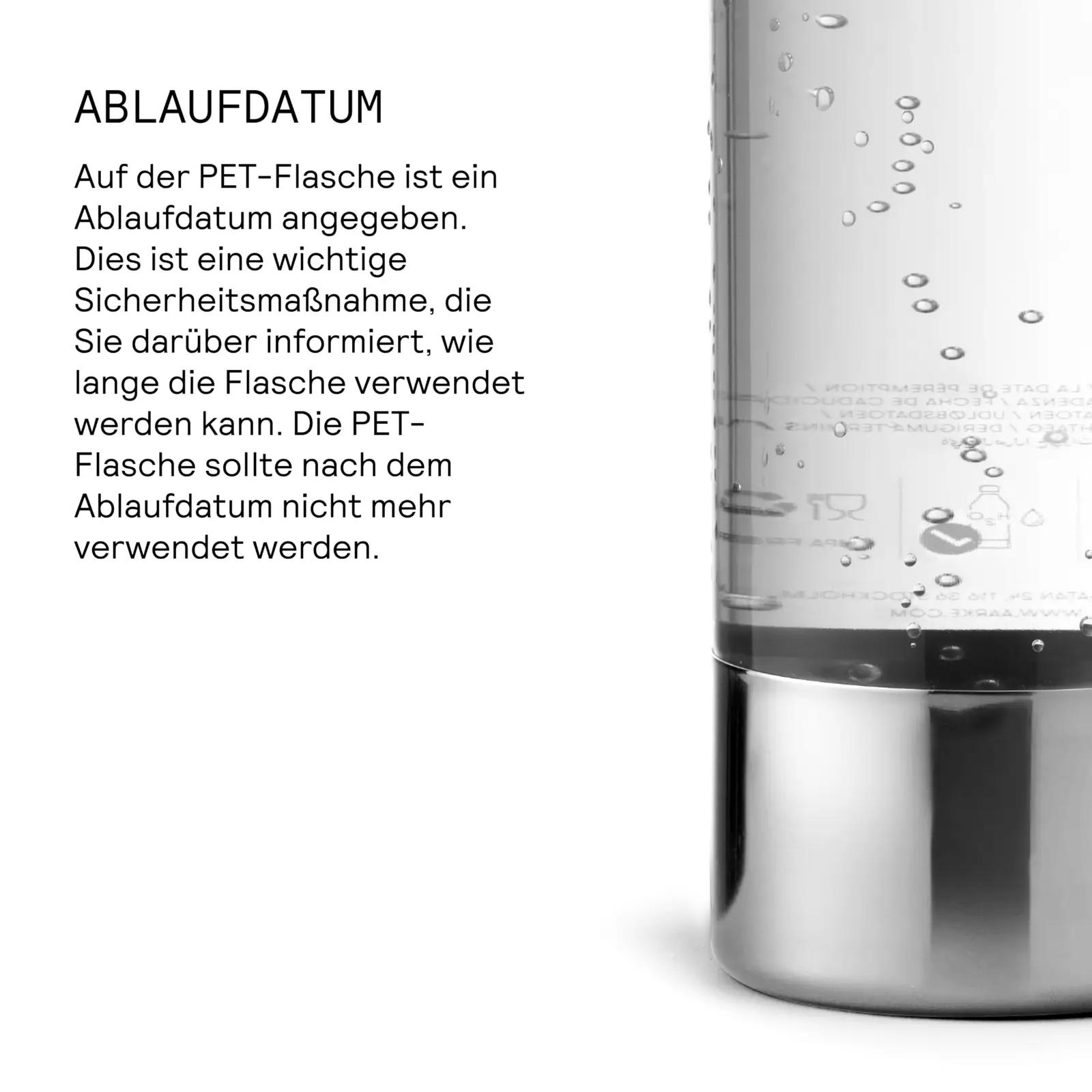 aarke roostevaba detailiga PET-pudelid 2‑pak, 800 ml – lisavaade