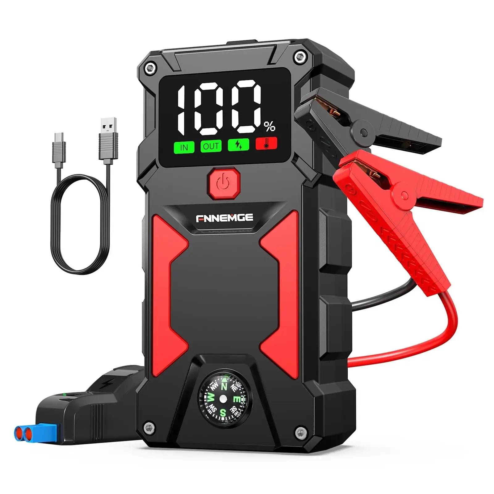 FNNEMGE tugev 5000A autoabi powerbank — kiire käivitus ja