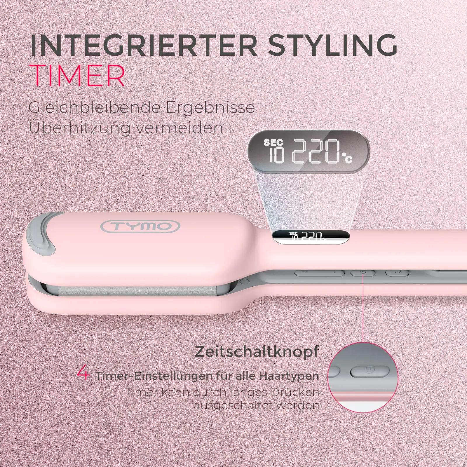 TYMO keramične 25mm lokipulk – sära ja volüümi soengule – lisavaade
