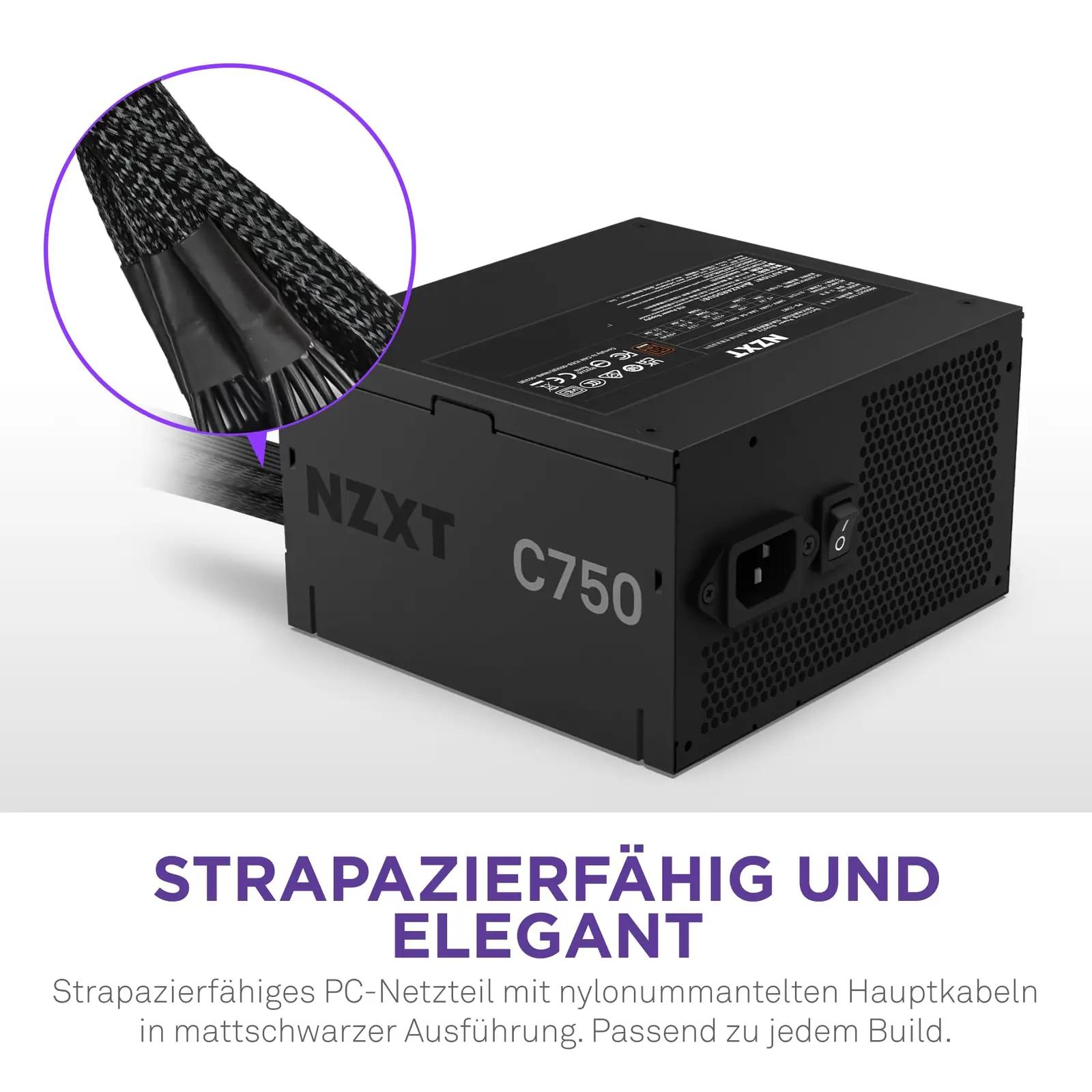 NZXT C750 Bronze — töökindel 750W toiteplokk arvutile – pilt 7