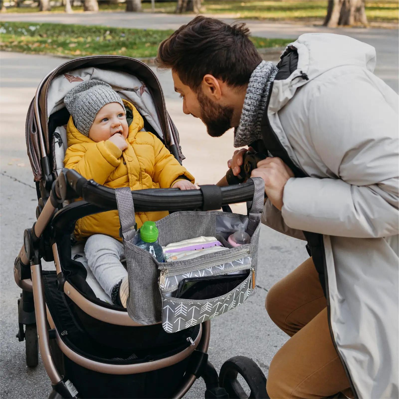 Baby Heroe veekindel vankri-organizer praktiline kingitus – pilt 6
