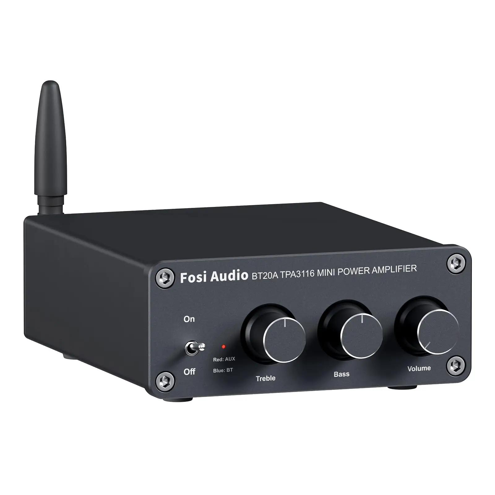 Fosi Audio alumiiniumist mini-Hifi võimendi – võimas 200W heli
