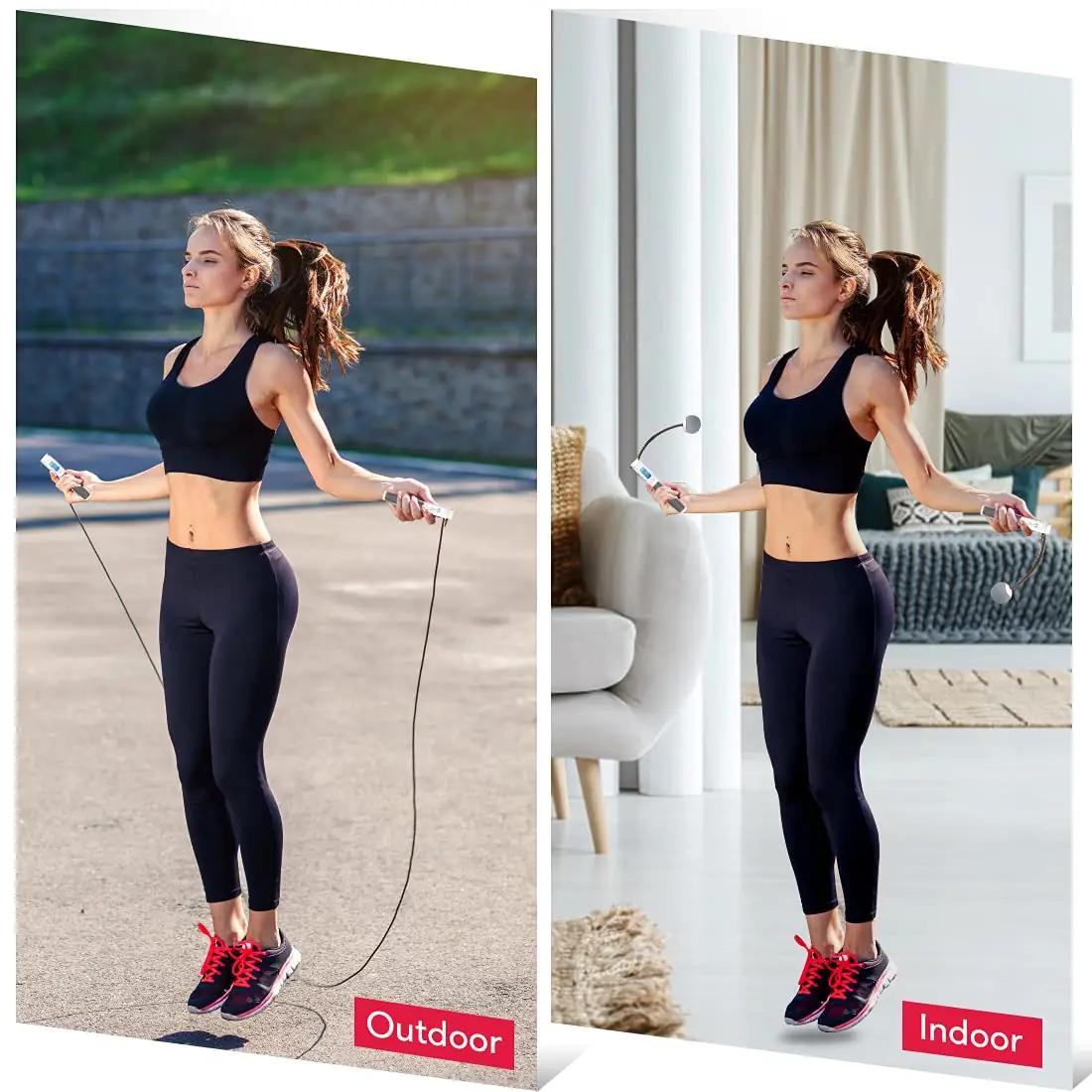 Te-Rich raske PVC hüppenöör tugevaks cardio-treeninguks – pakend ja tarvikud