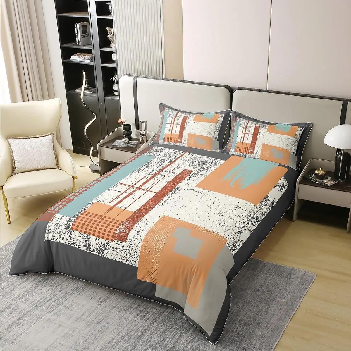 Homewish pehme puuvillane voodipesu 240×260 cm, kirju – detailne vaade