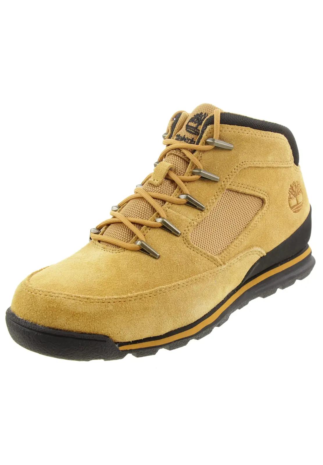 Timberland Wheat-nahast töökinnaste stiilis saapad — mugavus ja