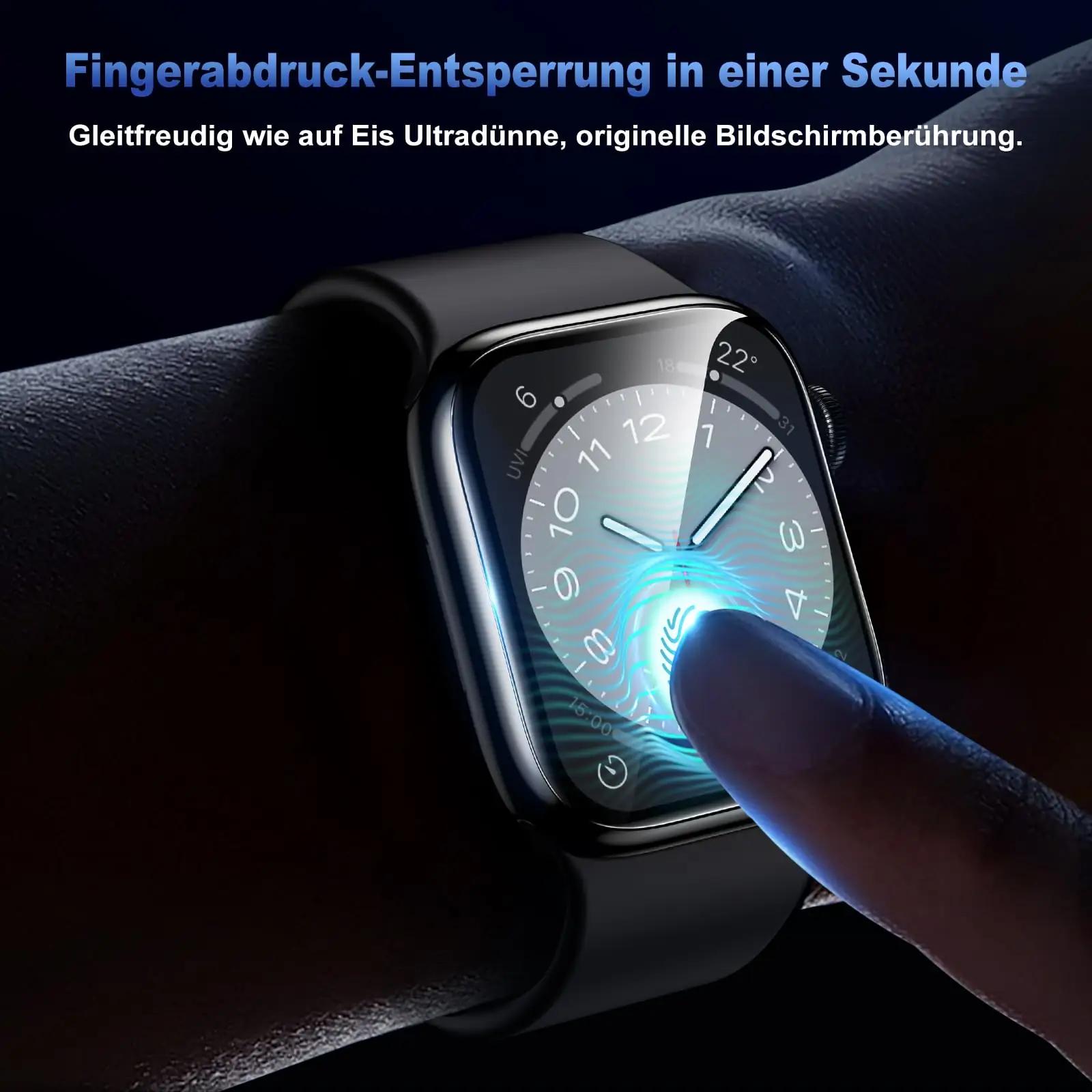 UM UNIQUEME kaitsekile Apple Watch 46 mm – pehme TPU – lisavaade
