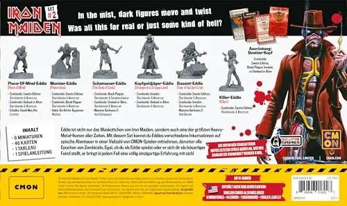CMON stiilne Iron Maiden miniatuuride laiendus lauamängule – kasutusnäide