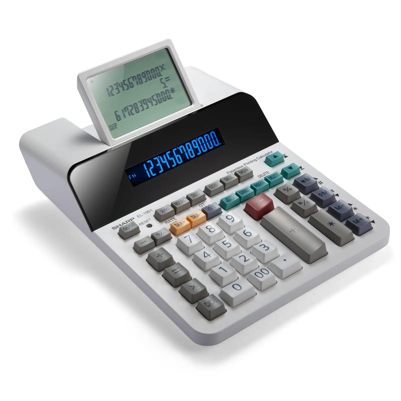 SHARP laualaskur EL-1901 valge plastist praktiline abimees