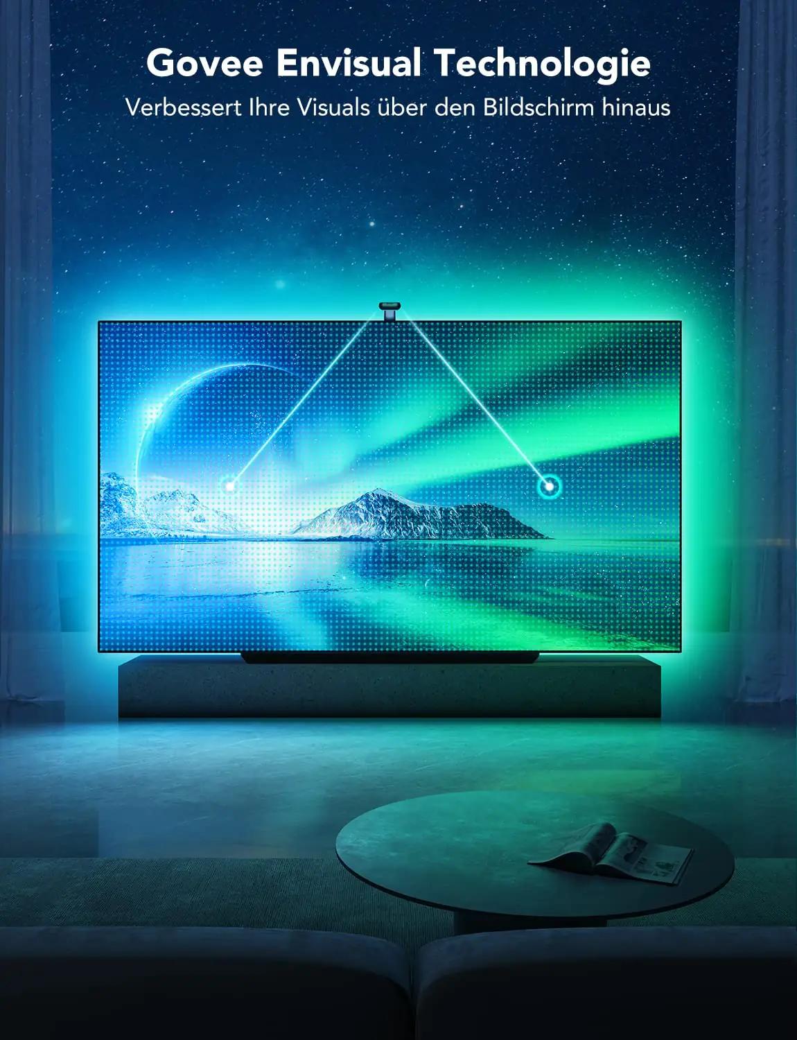 Govee LED-taustavalgustus 55–65″ telekale — RGBIC efekt – pilt 7