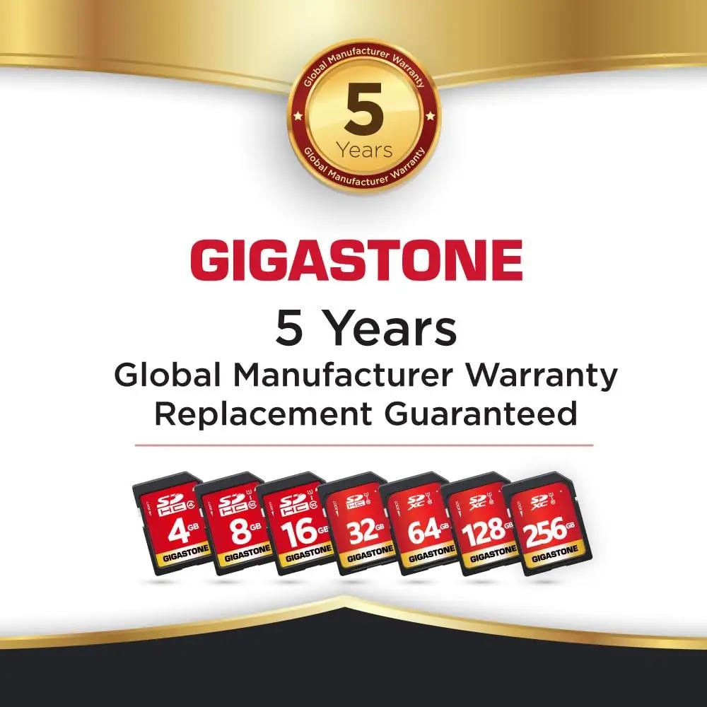 Gigastone 32GB SDHC 5-pack — usaldusväärne salvestuslahendus – pilt 7