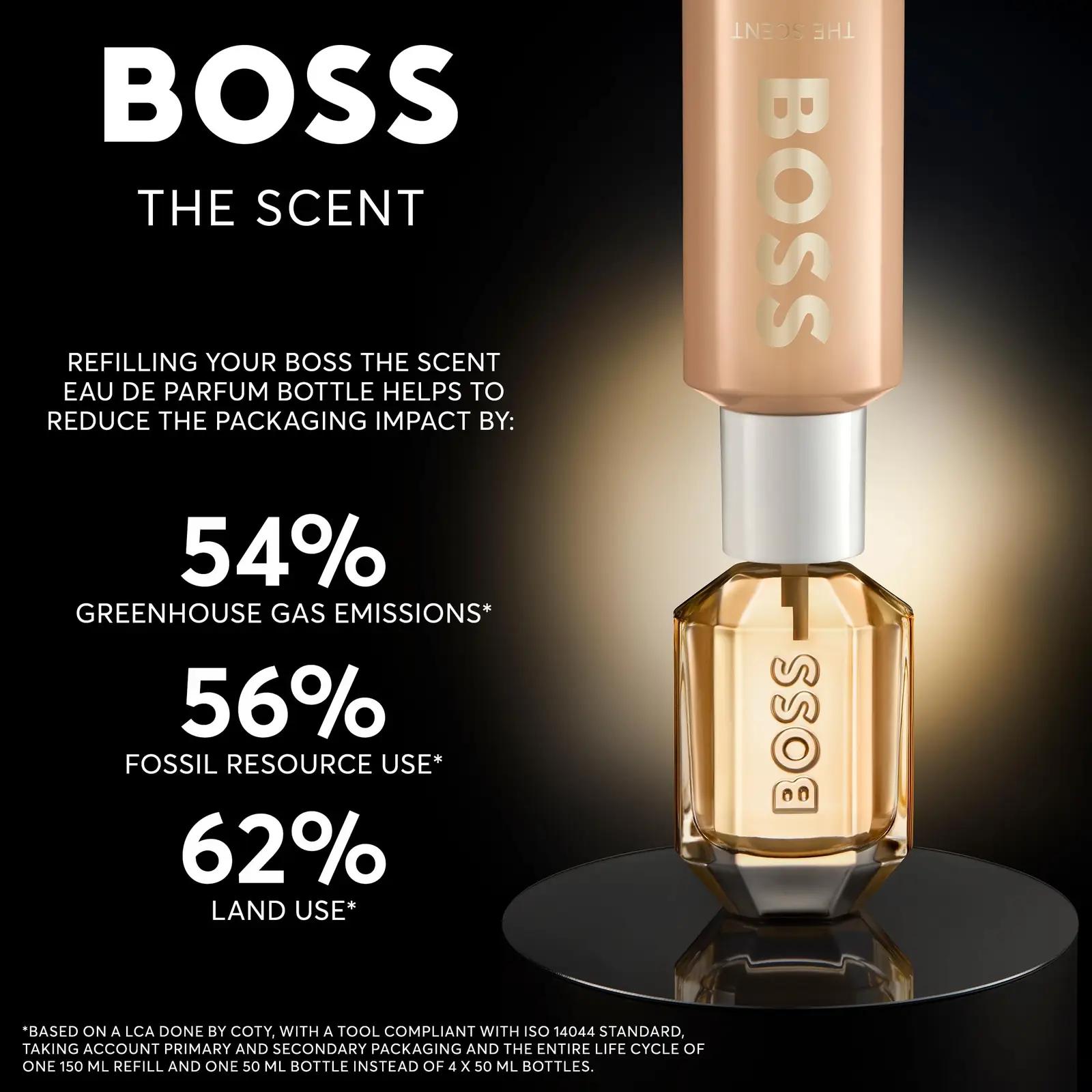 HUGO BOSS luksuslik Eau de Parfum 100 ml – kasutusnäide