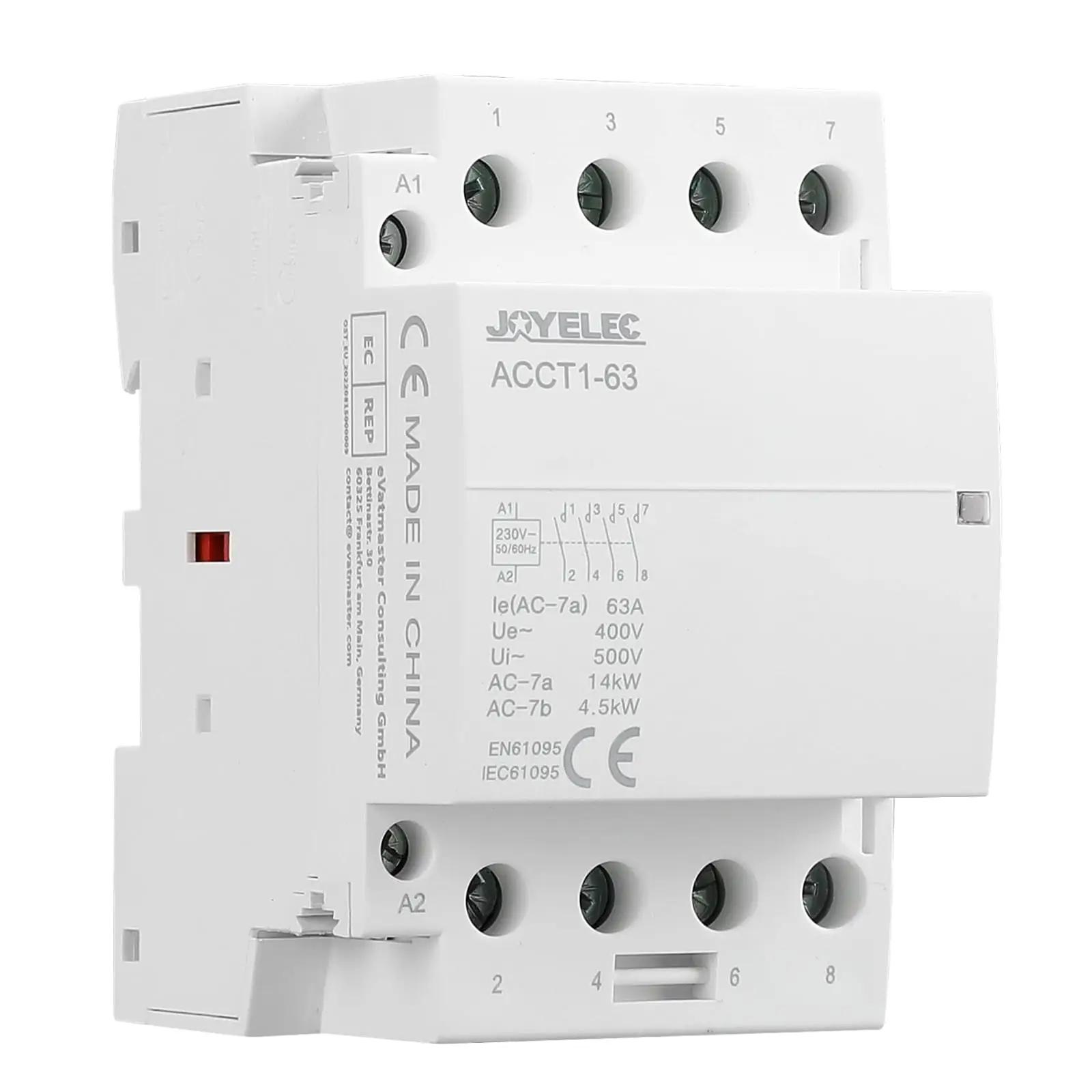 JOYELEC kodune automaatne mootorikaitse 4P 63 A 4NO
