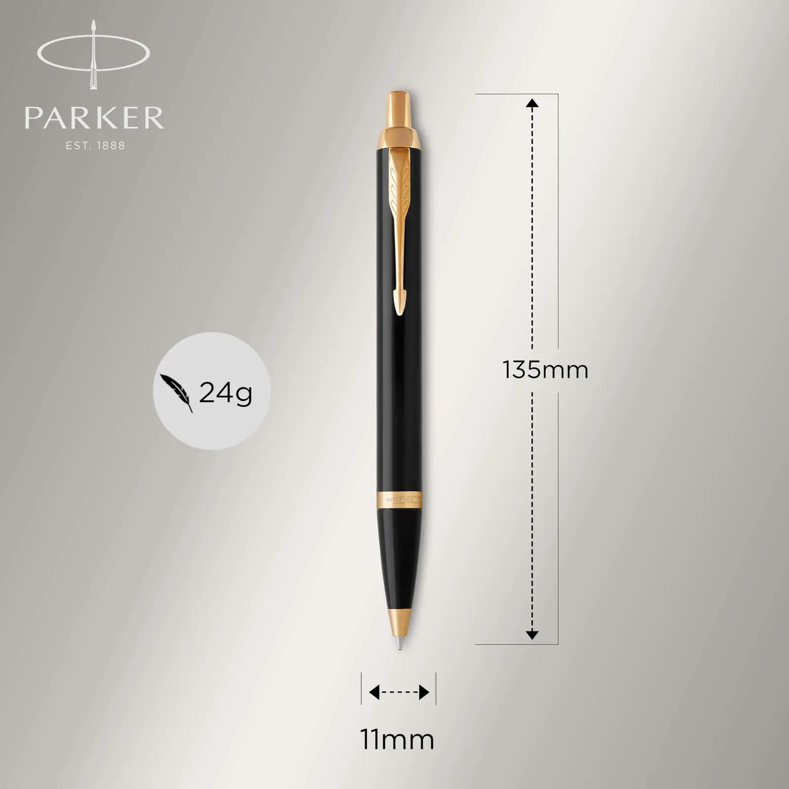 PARKER elegantne metallist pastakas tugevast lakist ja – pakend ja tarvikud