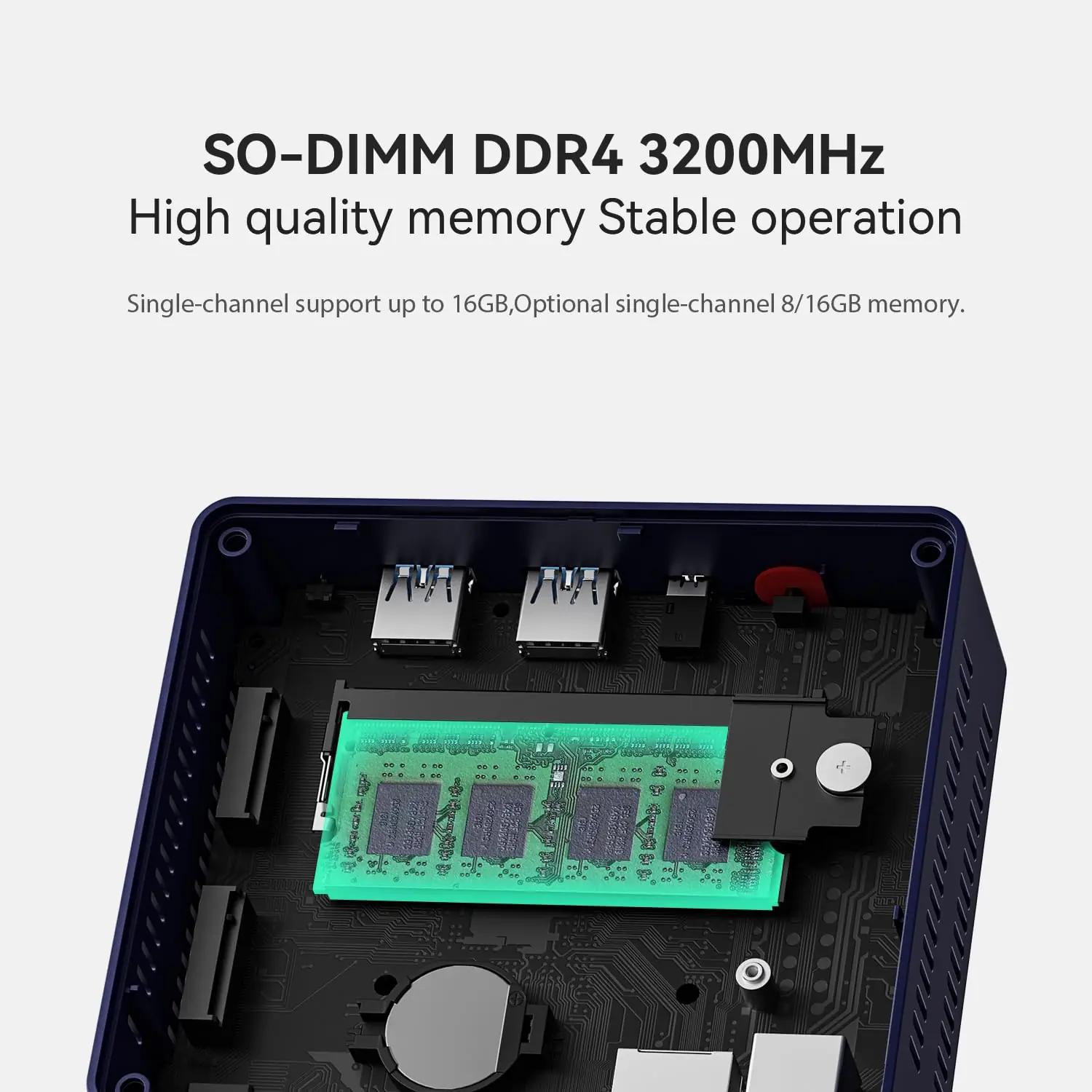 Beelink Mini S13 – kompaktne kodu- ja kontoriarvuti 12GB/500GB – pilt 6