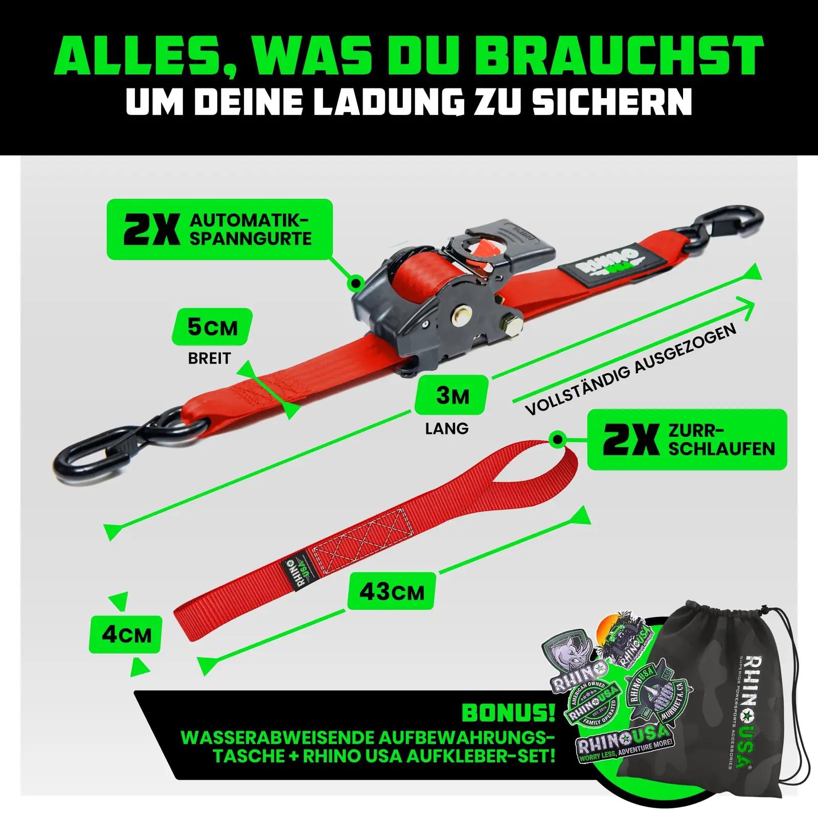 Rhino USA vastupidav polyester rull-kinnihoidja 5x300cm – lisavaade