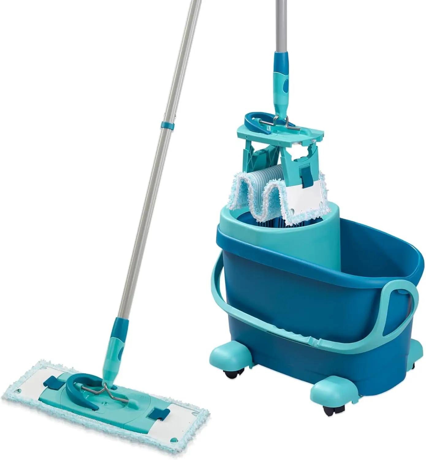 Leifheit puhastusmop Set CLEAN Twist M — pehme parketihooldus
