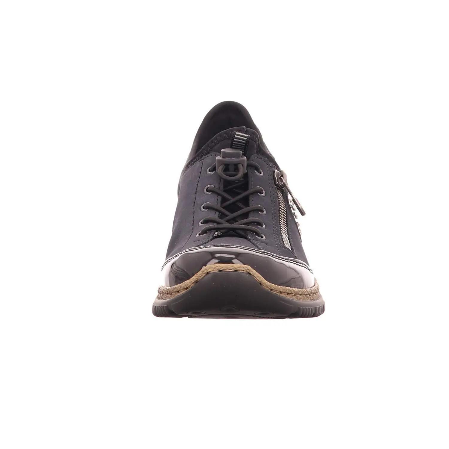 Rieker mugavad nahksarnased Slip-On tossud – stiilne igapäev – pilt 6
