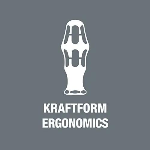 Wera töökindel Kraftform XXL 2 kruvikeerajakomplekt — vastupidav – pilt 12