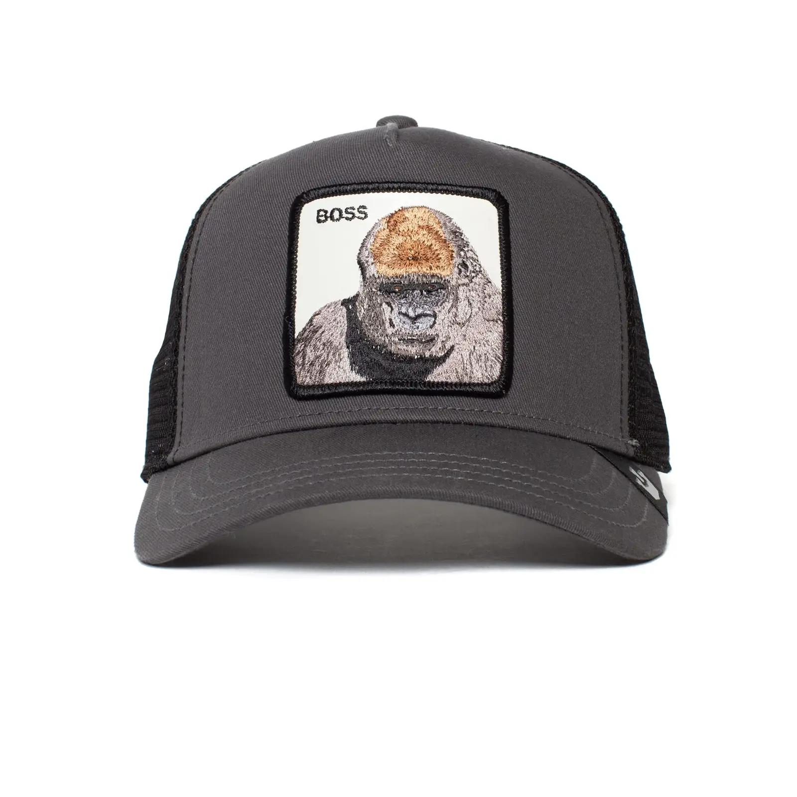 Goorin Bros. süsinikhall trucker-kork – vastupidav ja stiilne – detailne vaade