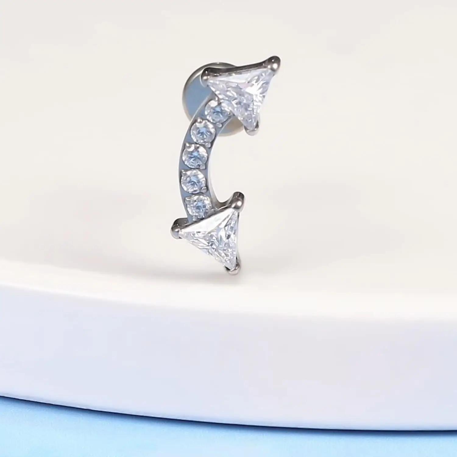 limerencia hüpoallergeenne titani piercingsari – mugav ja kerge – pilt 7