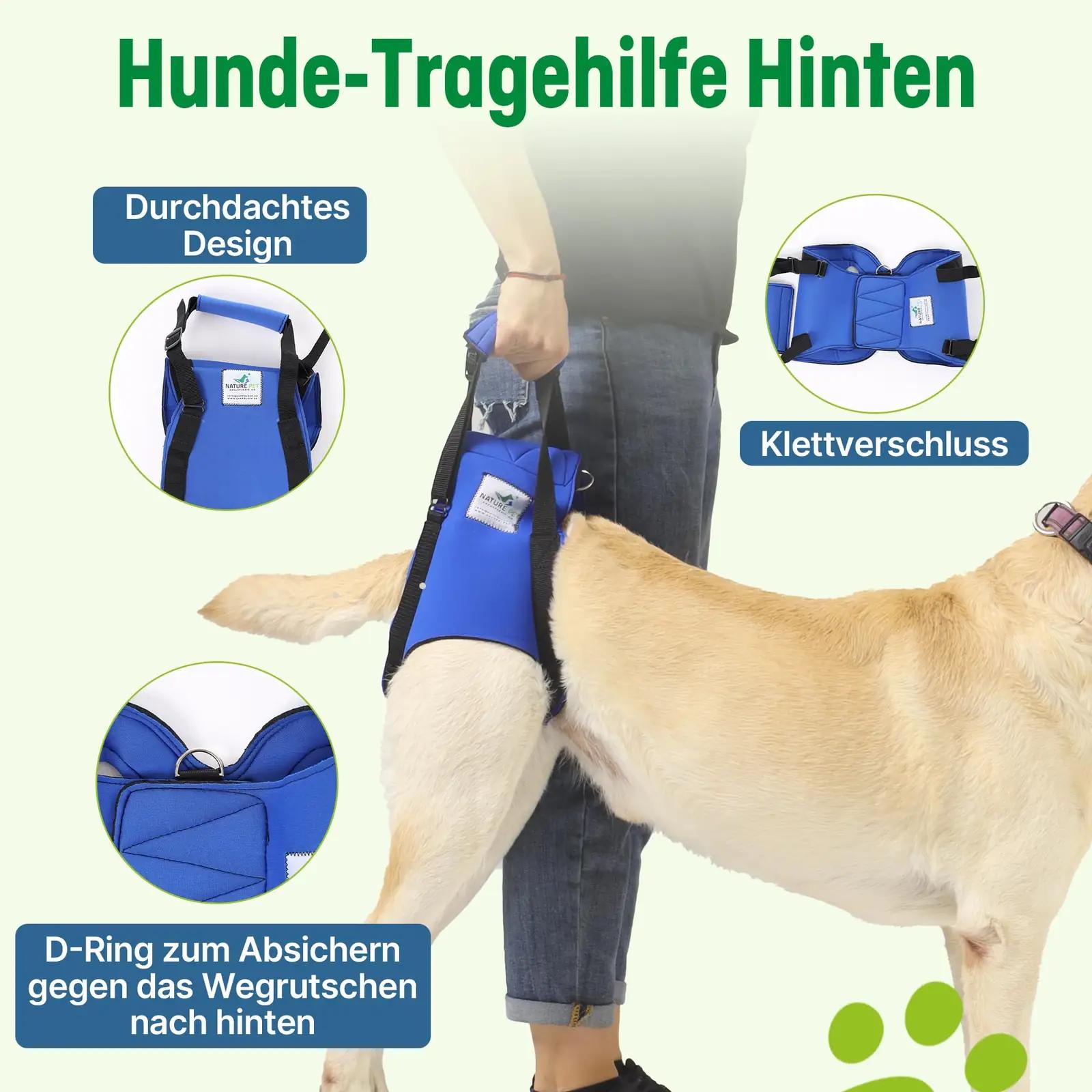 Nature Pet toestav koerarihm – reguleeritav trepiabi (S) – pakend ja tarvikud