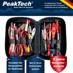 PeakTech P 8200 multimeetrid – detailne lähivaade